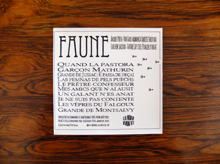 cd Faune